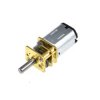 12V Mini Brush Motor with Gear - 60 RPM - 8mm Shaft - GA12-N20