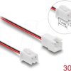 90762 Fan Extension Cable male to female 2 pin, connector length 7 mm,
