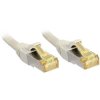 LINDY 47267 RJ45 Patch Cable Cat.6A S/FTP 7.5m Grey Snagless LSZH