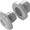 Enclosure feet, ABS, (H) 5 mm, gray, 017.50.058