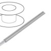 5851-SL001 Przewód HookUp Wire linka Cu 30AWG PTFE ciemnoszary 600V 305m