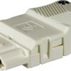 Adels-Contact 22826 Złącze męskie sieciowe złącze męskie proste Łączna ilość styków: 5 + PE 16 A biały 100 szt.
