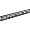Patch Panel Pusty Rack 19Cali 1U Na 24 Moduły Keystone Utp Z Półką Czarny Neku