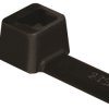 Opaska kablowa długość 387 mm szerokość 7.6mm Czarny HellermannTyton Nylon 66 80 °C -40 °C