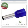 Quadrios 22C429 Ferrule 2.5 mm² Blue Set Insulated Wire End Sleeves