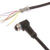 Złącze do samokonfekcjonowania M12 żeńskie 8pin kątowe druga końcówka niezarobiona 8x0.25mm² 20m 30V IP67 VKB05A21
