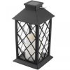 Lampa Solarna Ogrodowa LED Stojąca LIRIO 2 IP44 Wisząca Czarna Latarenka LUMILED