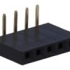 PS-05K/2 Gniazdo PS do druku 5 pin (do listew PH 2.54), jednorzędowe, katowe - CENA ZA 2 sztuki