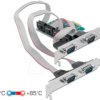 90410 4 Port RS 232, seriell, PCIe card