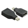 Adapter Value Displayport, Mini Dp Męski - Dp Żeński