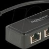63927 Adapter USB-C male > 2 x Gigabit LAN