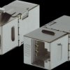 1806 Cat.6A 90°/180° female / female Keystone Jack