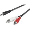 Kabel przejściowy jack Cinch (RCA)/3,5 mm