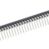 Złącze szpilkowe 40-pinowe TMS raster: 1.27 mm Kąt prosty 1-rzędowe Samtec Otwór przelotowy Bez osłony