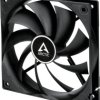 Arctic F12 PWM (Black) 5 Pack Wentylator do obudowy PC czarny (S x W x G) 120 x 25 x 120 mm
