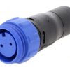 Złącze Okrągłe Wtyk Żeńskie Pin: 2 250V Bez Styków Ip68 Px0411/02S/4550