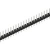 Pin header, 30 pole, pitch 2.54 mm, straight, black, SLLP109730Z