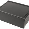Hammond Electronics 1455T1202BK Obudowa uniwersalna, (D x S x W) 120 x 165 x 52 mm, aluminium, 1 szt.