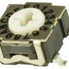 Przełącznik obrotowy 16-pozycyjny SMD 100 mA przy 30 V DC -20 → +85°C