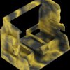 221-529/002-053 Mounting carrier with snap-in foot, 10-conductor, grey-yellow