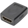 Digitus AK-330500-000-S HDMI Adapter [1x HDMI socket - 1x HDMI socket] Black