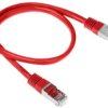 Corning Patchcord S/Ftp Flex/26L,Cat.6A,Red,2Xrj45,4P,3M