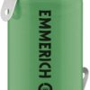 Emmerich 1/2 A ZLF Akumulator specjalny 1/2 A Z-końcówka do lutowania NiMH 1.2 V 950 mAh