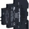 Solid state relay, 280 VAC, immediate switching, 4-32 VDC, 3 A, DIN rail, DR24D03R