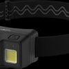 1600-0701 LED head torch, 700 lm, IP65, battery-powered, sensor