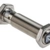 Czujnik zbliżeniowy M12 Indukcyjny 3 mm RS PRO Wpuszczany 10 → 30 V dc długość 52mm Gwintowany