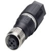 Lütze 490029 Sensor/Actuator Connector M12 Straight Socket 4 Pins A-Coded
