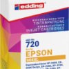 Edding atrament Zamiennik Epson 604XL, T10H1 zamiennik Czarny EDD-720 18-720