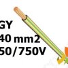 Przewód LGY 240 mm2 żółto-zielony (450/750V) jednożyłowy linka H07V-K (bębnowy) 29354 HELUKABEL