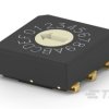 Przełącznik obrotowy 16-pozycyjny 16P SMD 20 mA -40 → +85°C