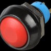 IPR3SAD6 Round push button, Ø 12 mm, 0.2 A - 250 VAC, red