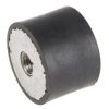 Mocowanie antywstrząsowe, M10, Ø 40mm, materiał: Guma naturalna 60Shore A, RS PRO