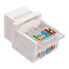 Gniazdo Keystone RJ45 UTP CAT5E - gniazdo beznarzędziowe LAN UTP