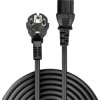 LINDY 30336 Current Cable [1x PG plug - 1x IEC C13 socket ] 3.00 m Black
