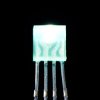Diffused Rectangular 5mm RGB LEDs - Pack of 10