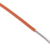 Przewód montażowy 0,22mm² Pomarańczowy RS PRO PTFE 24 AWG 300 V dł. 100m 7/0,2 mm 200°C BS 3G 210:1996