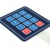 Klawiatura membranowa samoprzylepna 12 klawiszy