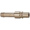 Insertion grommet, L 87 mm, 16 bar, brass, for jacks, 107482