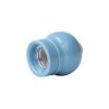 CERAMICZNA OPRAWKA ŻARÓWKI E27 XD06W PASTELOW LAZUROWA