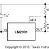1-A, negative, adjustable low-dropout voltage regulator with enable