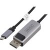 Adapter Displayport 1.4 Dwukierunkowy 1M Czarny Db-300334-010-S