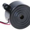 Brzęczyk piezoelektryczny średnica 41.8mm, sygnał ciągły 102dB RS PRO