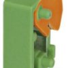 PCB terminal, 1 pole, pitch 5.08 mm, AWG 24-16, 15 A, spring-clamp connection, green, 1790319