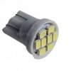 Żarówka samoch. 8xSMD 12V biała zimna W5W T10