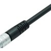 Sensor actuator cable, M9-cable plug, straight to open end, 7 pole, 5 m, PUR, black, 1 A, 79 1421 15 07
