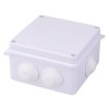 100 x 100 x 70mm Grey Junction Box IP65